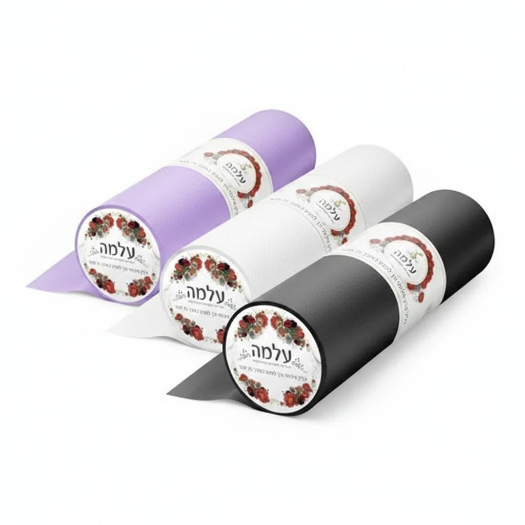 מבצע- 3 גלילי סדין למיטת טיפולים 75 מטר